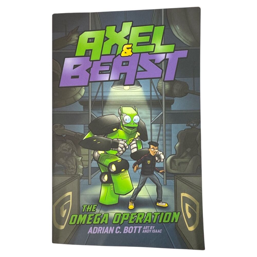Axel & Beast the Omega Operation book Volume 5 Adrian C Bott First USA Edition